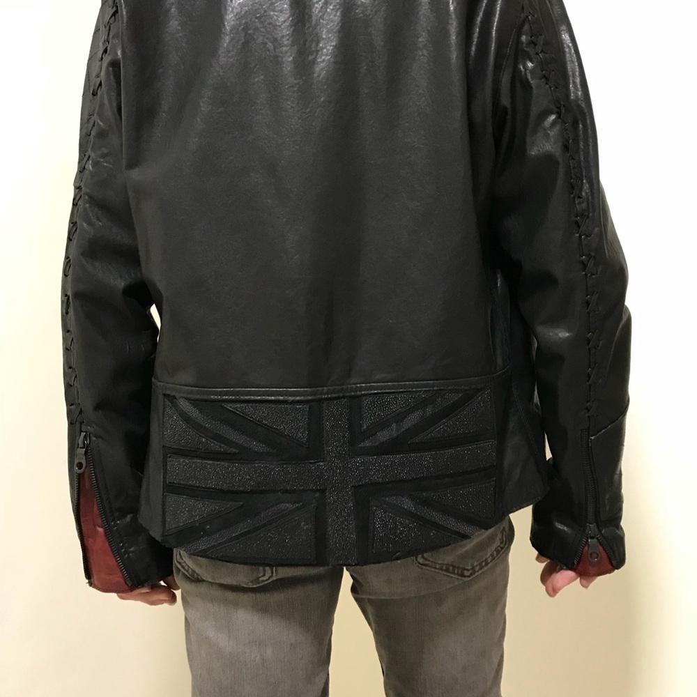Eleven 11 handmade designer leather jacket 🔥